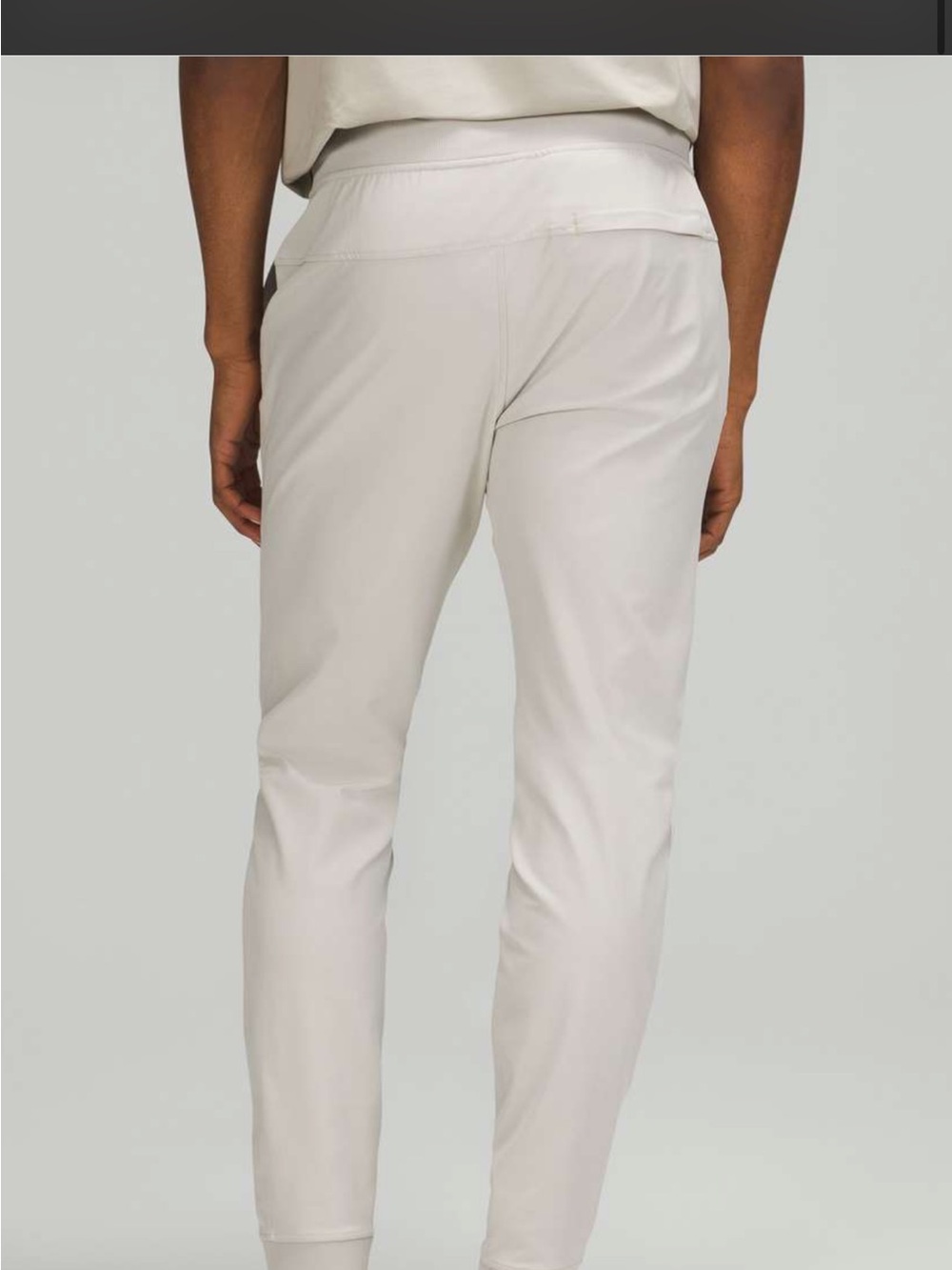 Lululemon XS Men's Light Gray Jogger Pants - Comfortable Everyday Wear